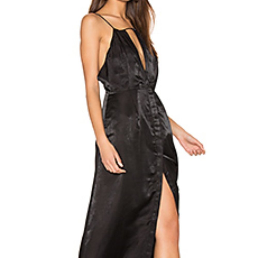 Finders Keepers Kahlo Dress in Black from Revolve